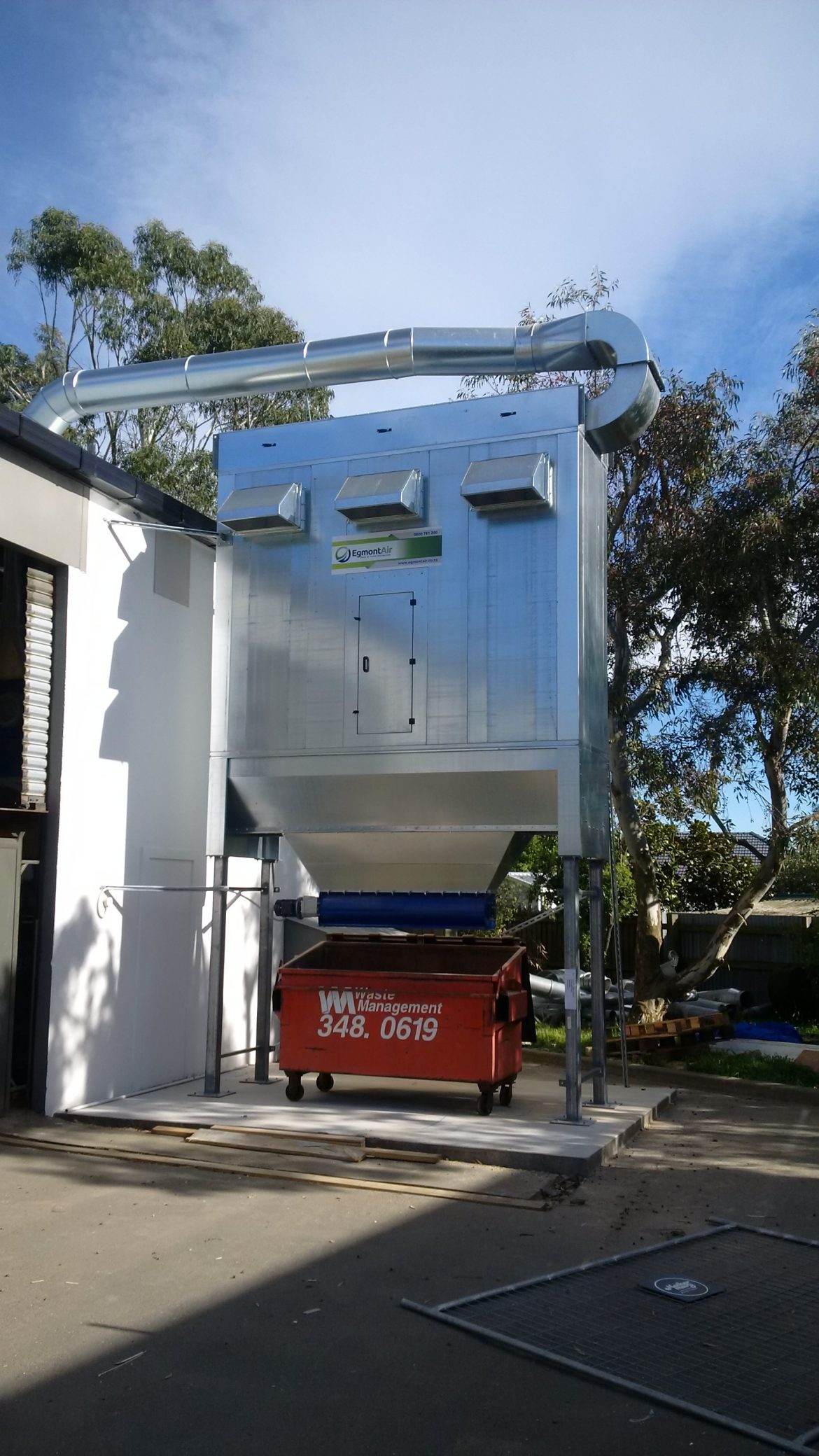 Christchurch Joiner Installs New Dust Extraction