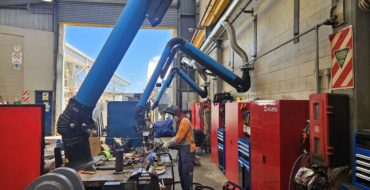 Centralised Extraction Solution Breathes New Life into Titan Marine's Workshop