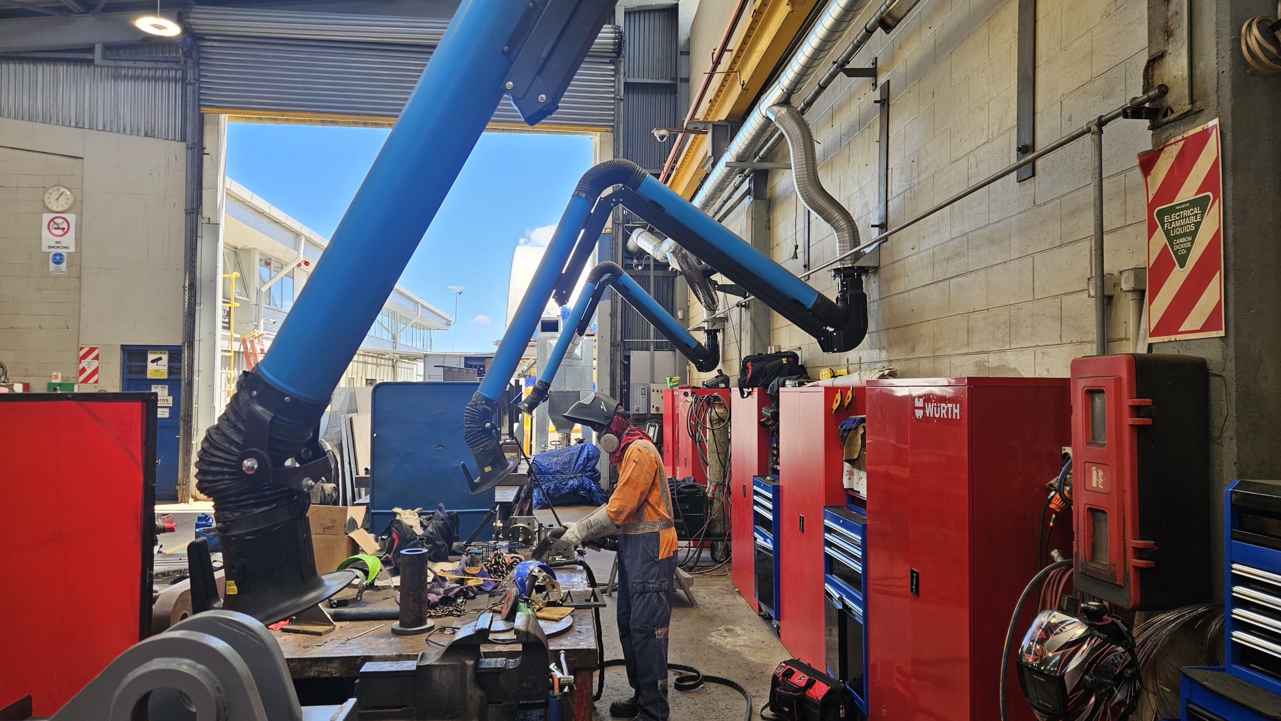 Centralised Extraction Solution Breathes New Life into Titan Marine's Workshop