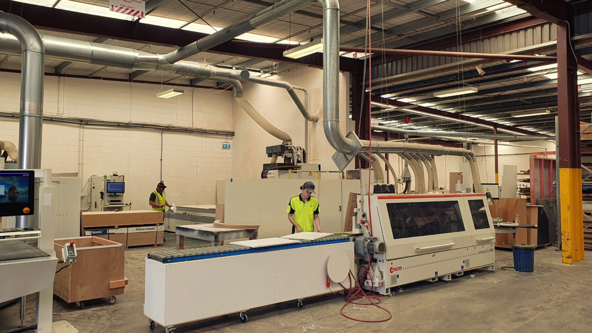 Datum Projects Joinery Factory Upgrade with Egmont Air