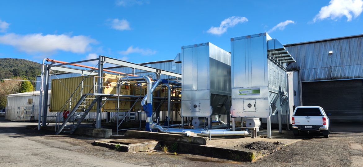 Massive Dust and Wood Shaving Extraction Solution for Lockwood Homes