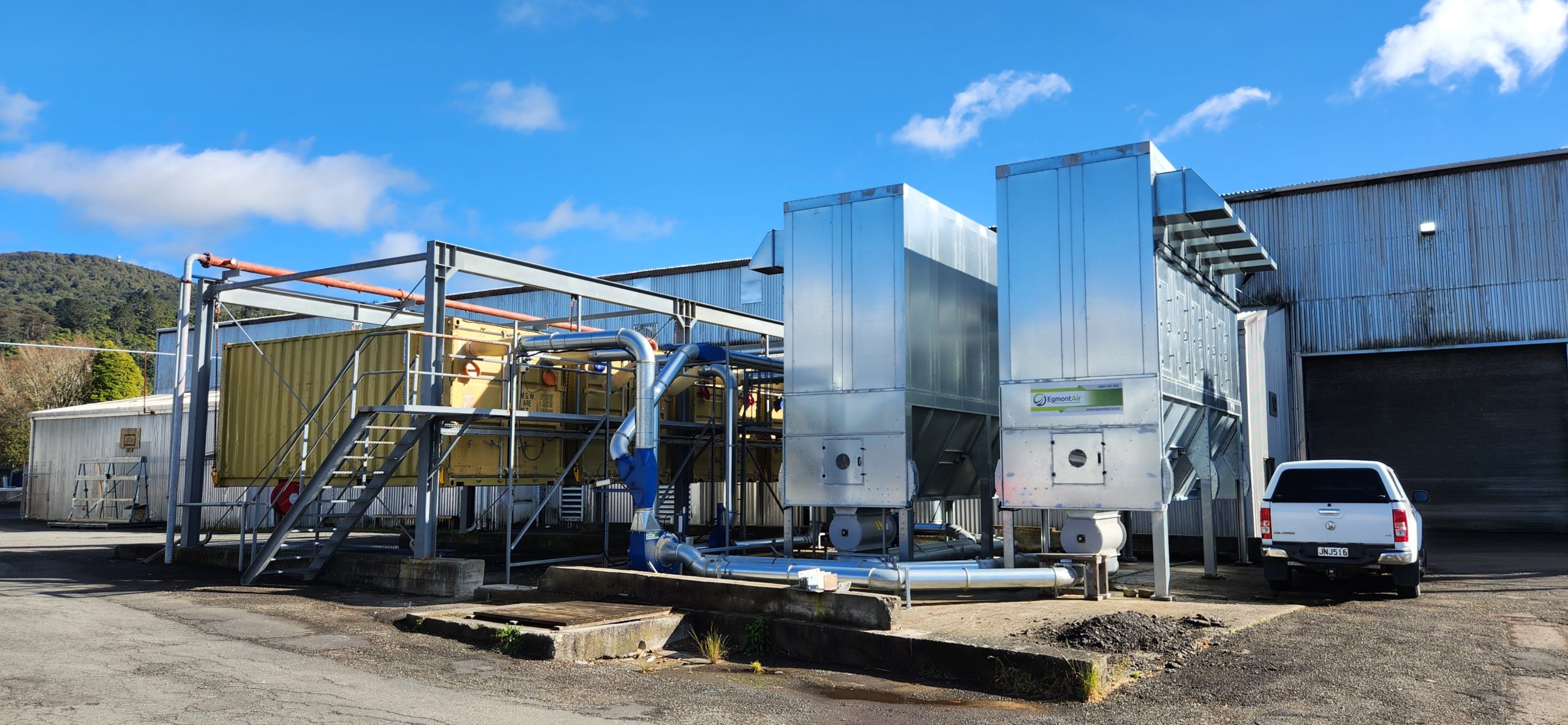 Massive Dust and Wood Shaving Extraction Solution for Lockwood Homes