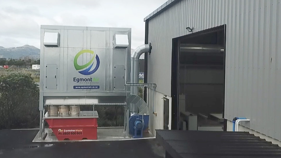 Industrial Dust Extraction by Egmont Air for Advanced Joinery