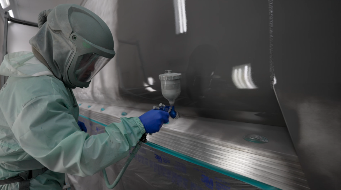 Truck Spray Booth Upgrade Transforms Commercial Vehicle Refinishing at Brokers United